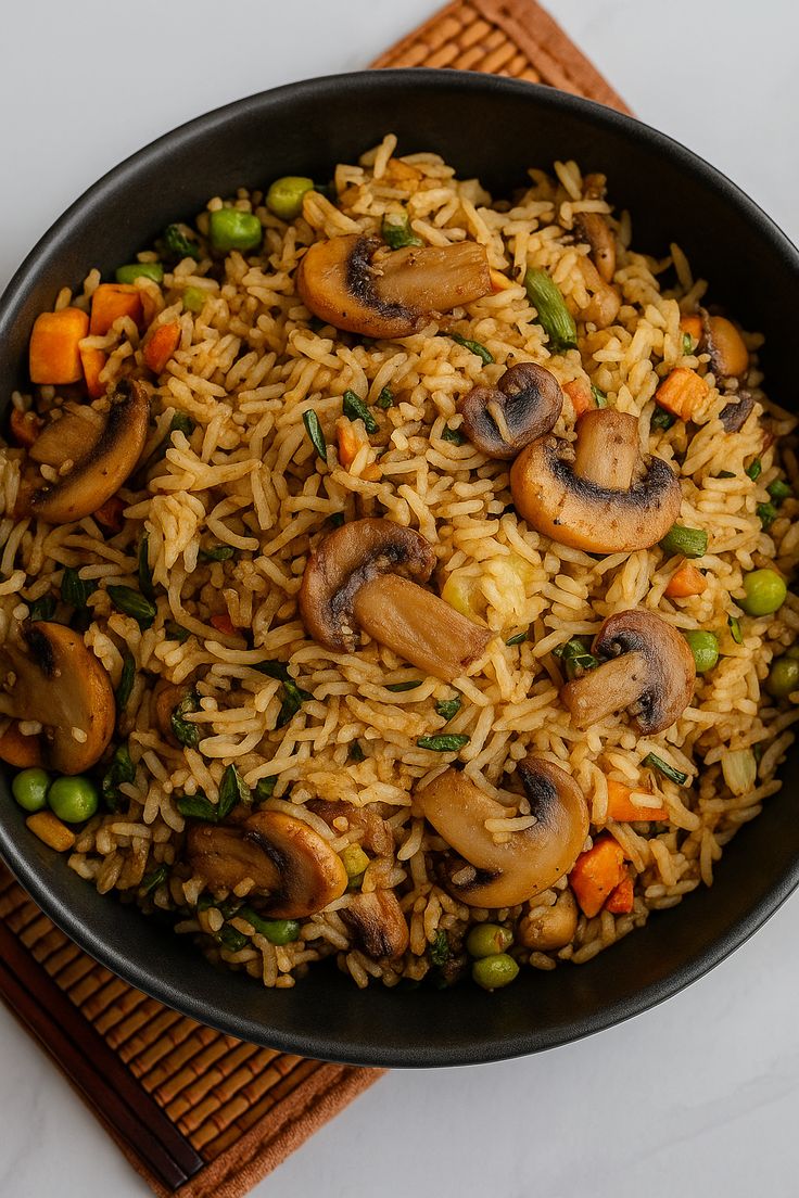 Mushroom Biryani